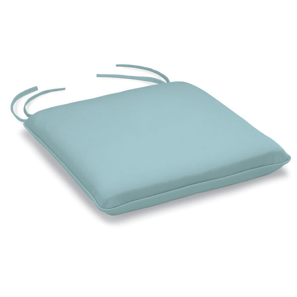 Mera Stacking Armchair Cushion - Canvas Mineral Blue Sunbrella, image 1