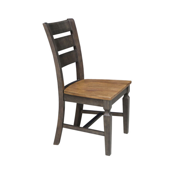 Vista Hickory and Washed Coal Ladderback Chair, Set of 2, image 3