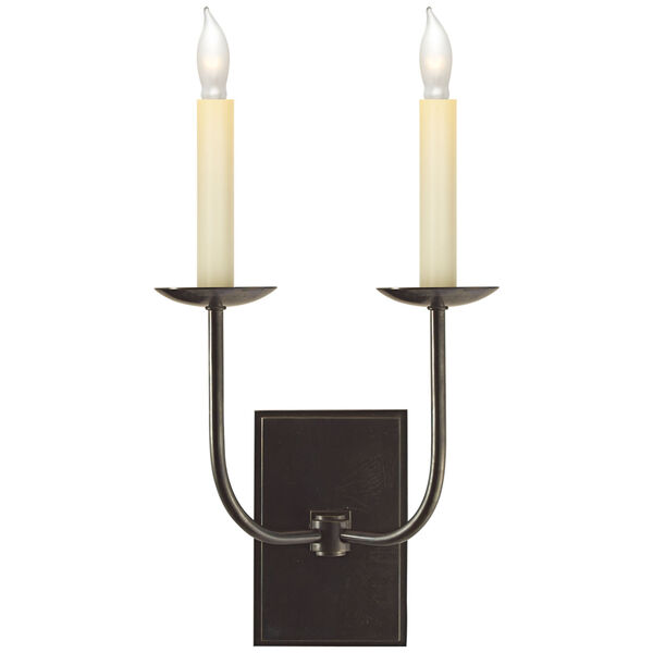 Tt Double Sconce By Chapman and Myers, image 1