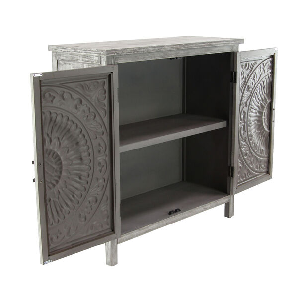 Gray Wood Cabinet,40-Inch, image 6