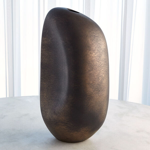River Stone Bronze Large Vase, image 4