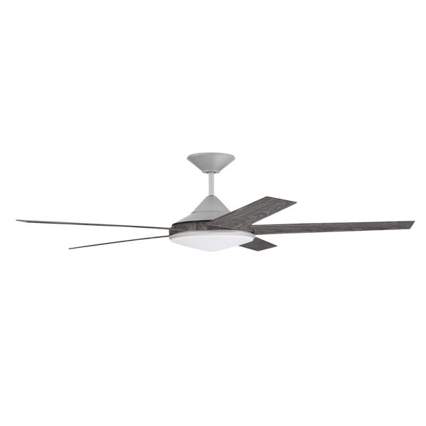 Delaney Painted Nickel 60-Inch LED Ceiling Fan, image 1