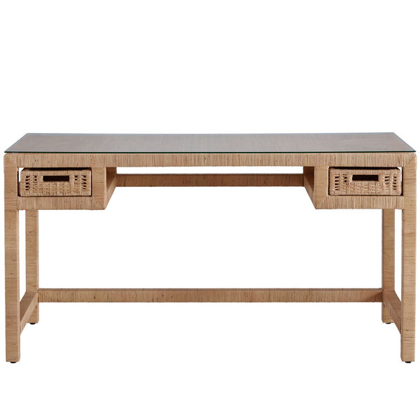 Lancaster Natural and Gray Desk, image 1