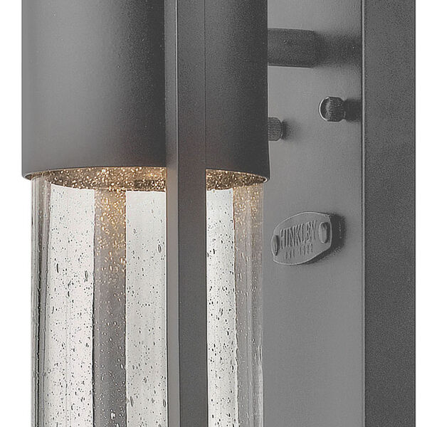 Shelter Hematite 4.5-Inch Wide One-Light Outdoor Wall Light, image 2