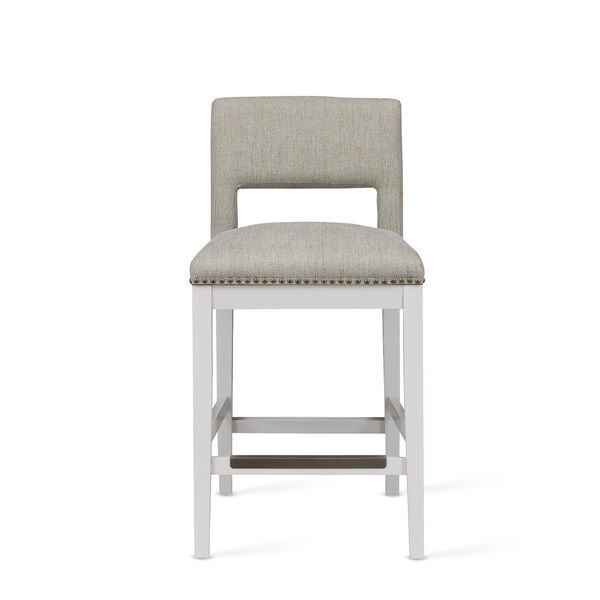 Rowell Taupe Counter Stool, image 4