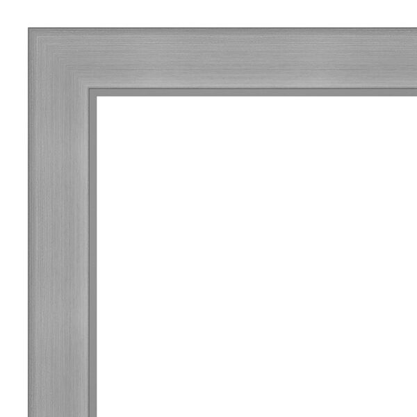 Vista Brushed Nickel 29W X 65H-Inch Full Length Floor Leaner Mirror, image 2