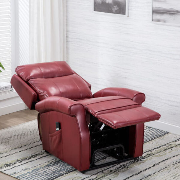 Lehman Red Traditional Lift Chair, image 2