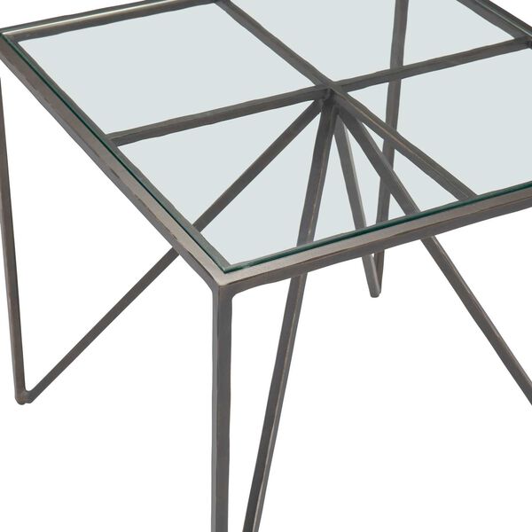Fulton Aged Bronze Side Table, image 5