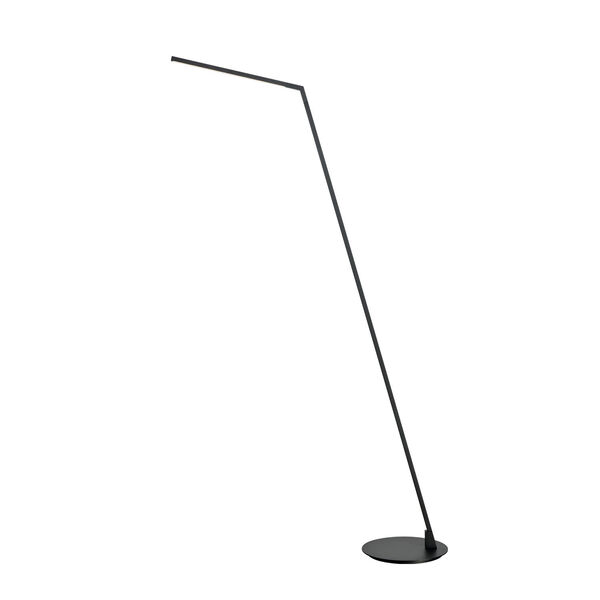 Miter Black LED Floor Lamp - (Open Box), image 1
