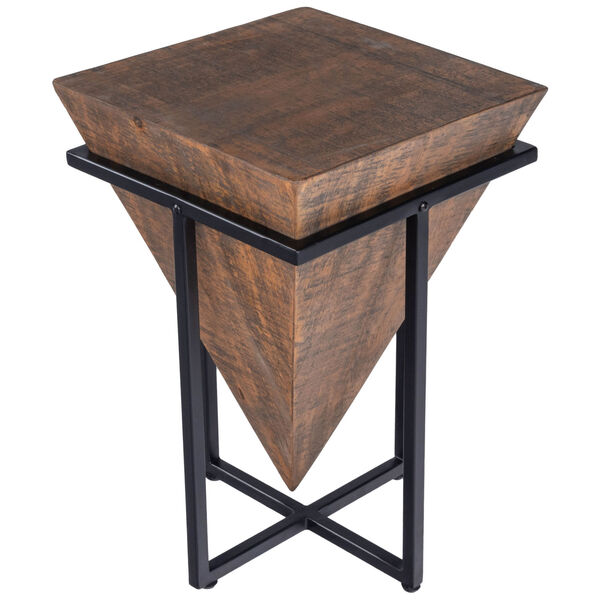 Gulnaria Brown and Black End Table, image 2