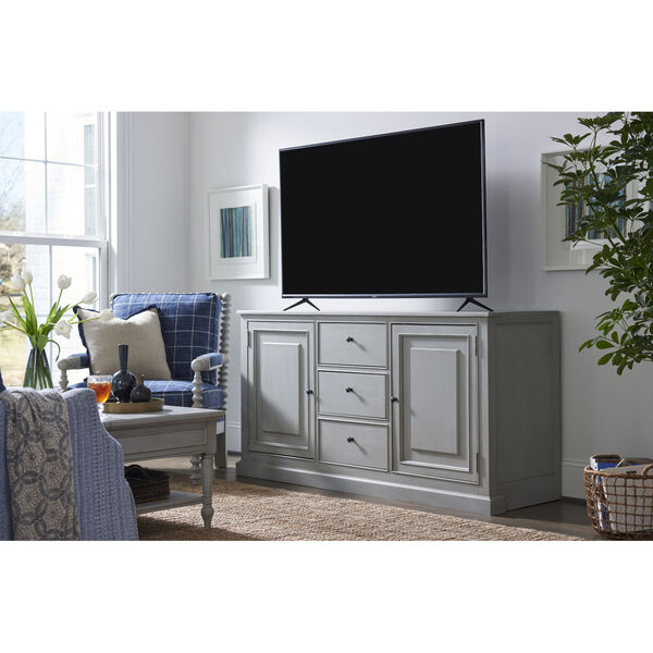 Summer Hill French Gray Entertainment Console, image 2