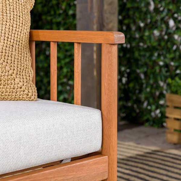 Circa Brown Outdoor Spindle Loveseat, image 5