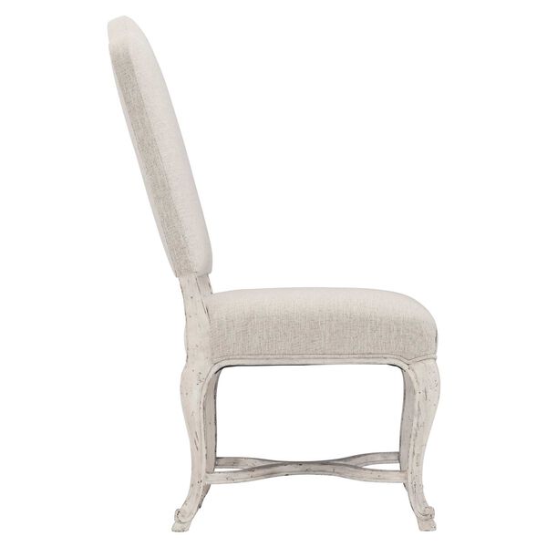 Mirabelle Whitewashed Cotton Side Chair, image 2