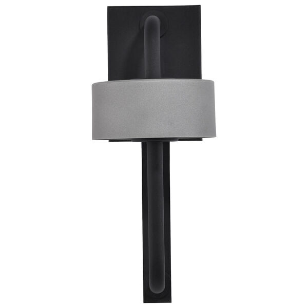 Overtop Matte Black Six-Inch LED Outdoor Wall Mount, image 5