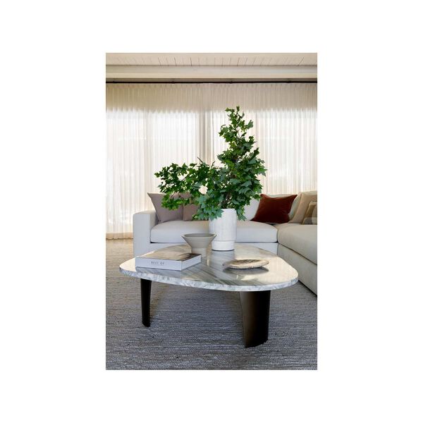 ErinnV x Universal Ellwood White and Bronze Cocktail Table, image 4