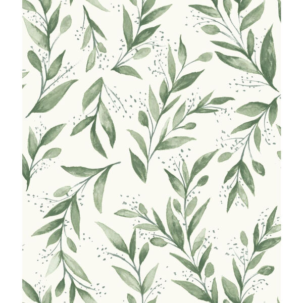 Olive Branch Olive Grove Wallpaper - SAMPLE SWATCH ONLY, image 1