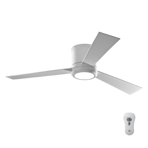 Clarity Matte White 52-Inch LED Ceiling Fan, image 7