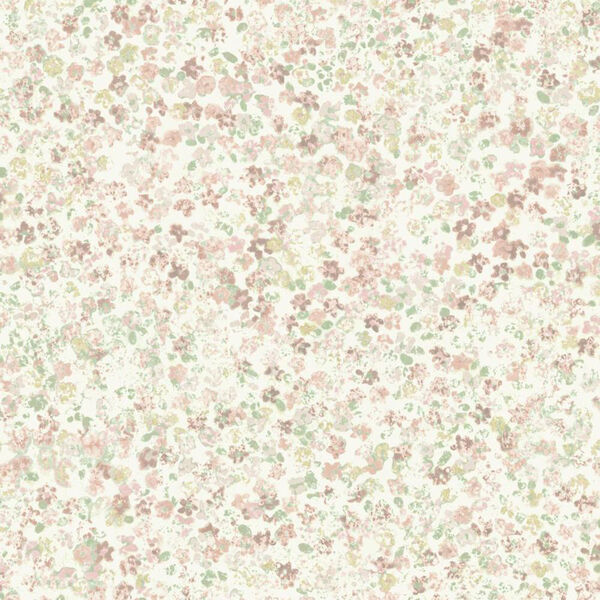 Meadow Pink Wallpaper - SAMPLE SWATCH ONLY, image 1