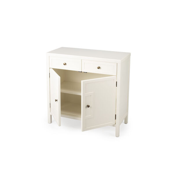Imperial White Accent Cabinet, image 2