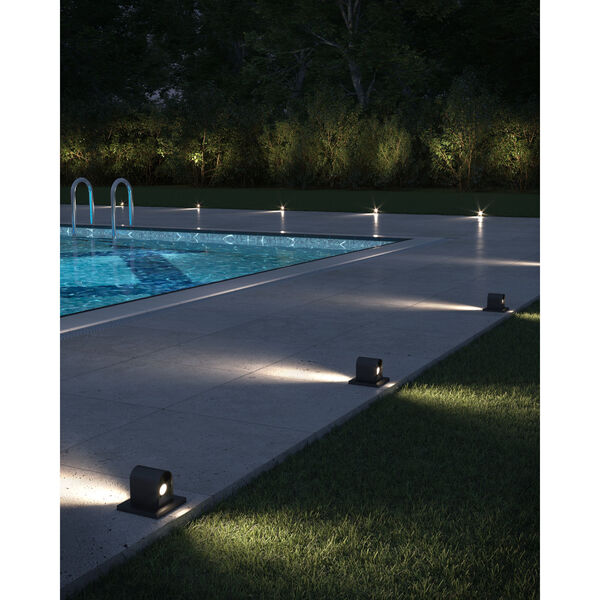 Traverse Black Outdoor LED Garden Light, image 2