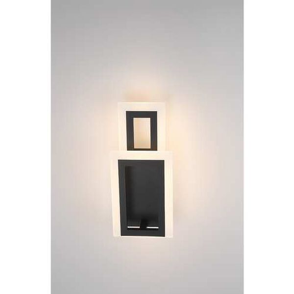 Inizio Black Integrated LED Wall Sconce, image 5