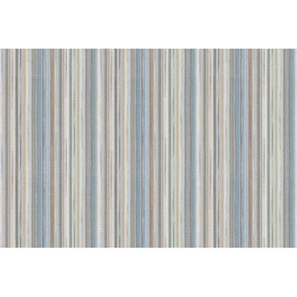 Missoni 4 Blue and Grey Striped Sunset Wallpaper, image 2