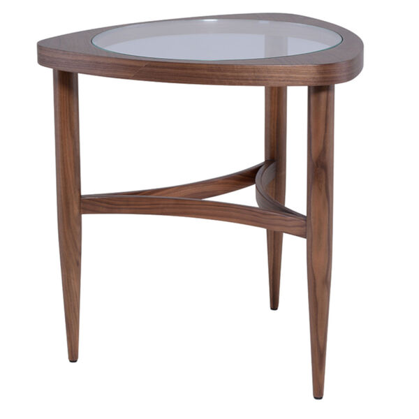 Isabelle Walnut Side Table, image 1