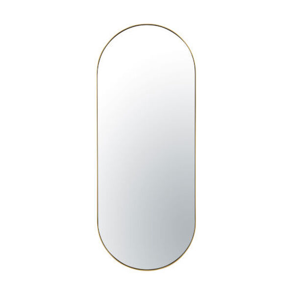 Capsule Gold 24 x 60 Inch Wall Mirror, image 1