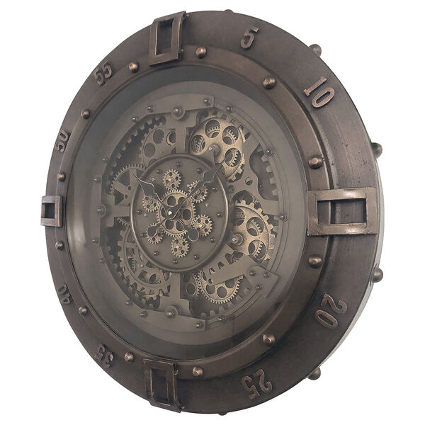 Urban Loft Gears Wall Clock, image 2