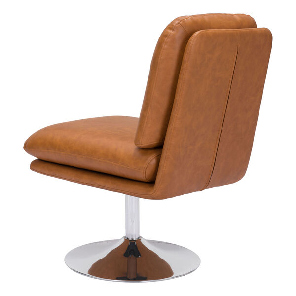 Rory Brown and Silver Accent Chair, image 6