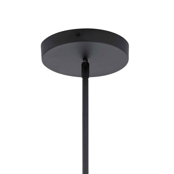 Clevo Matte Black 12-Inch LED Pendant, image 2