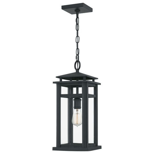Granby Earth Black One-Light Outdoor Pendant, image 1
