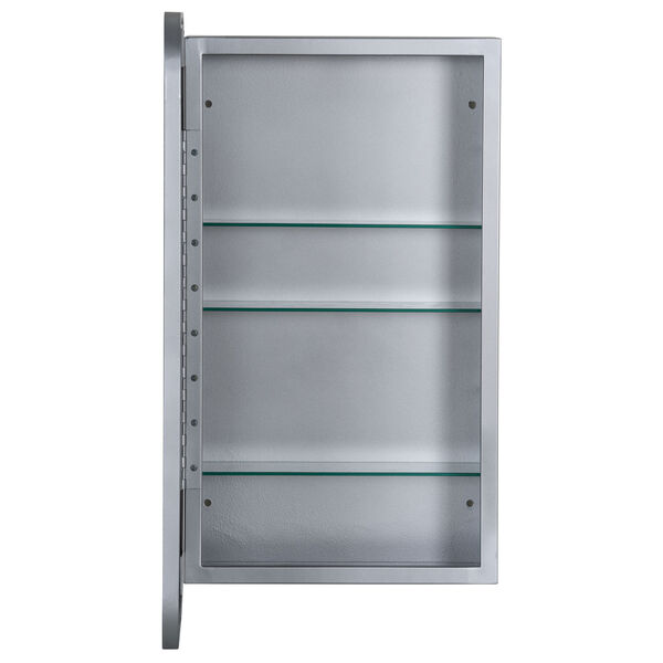 Hadley Silver Medicine Cabinet, image 4