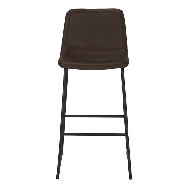Brown and Black Standing Desk Office Chair, image 4