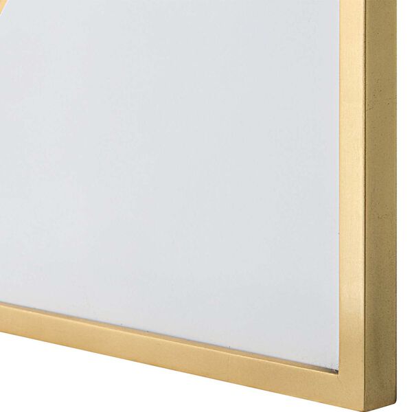 Danbury White and Gold 32 x 80-Inch Wall Mirror, image 6