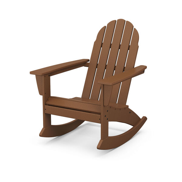Vineyard Teak Adirondack Rocking Chair, image 1