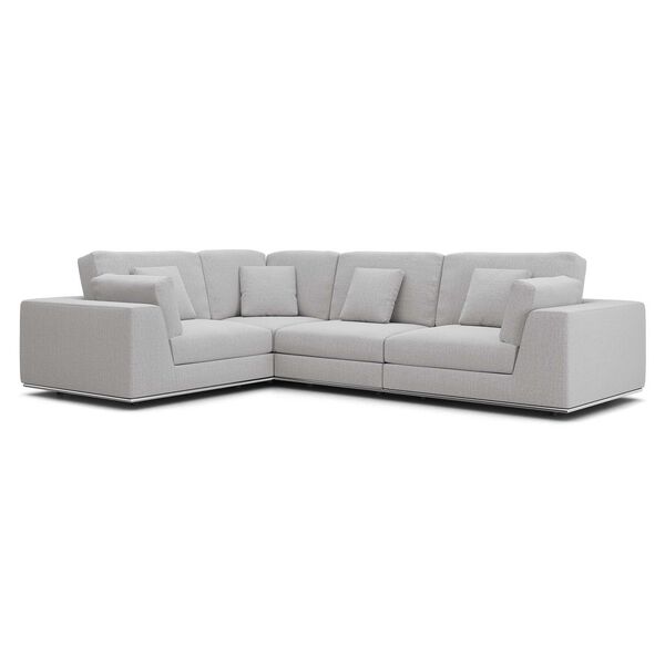 Vera 08 Gris Fabric Modular Sofa, image 1