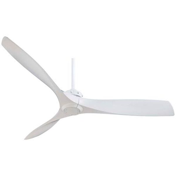 Aviation 60-Inch Ceiling Fan in White with Three Blades, image 5