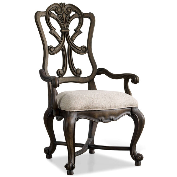 Rhapsody Wood Back Arm Chair, image 1