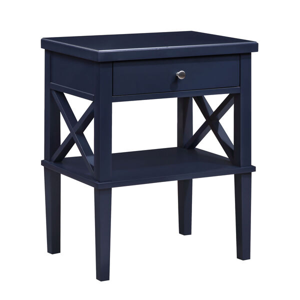 Marta Midnight Blue Accent Table, image 2