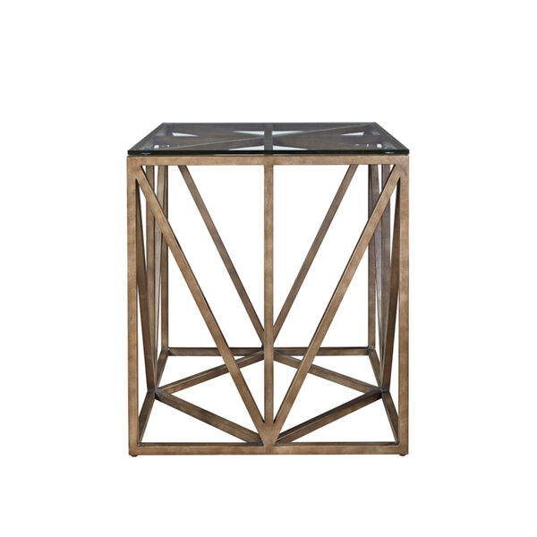 Truss Square End Table, image 1