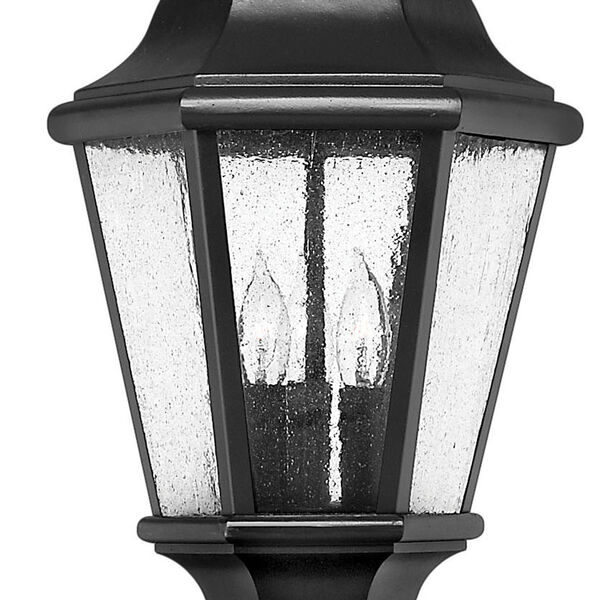 Edgewater Black 10-Inch Three-Light Outdoor LED Post Top and Pier Mount, image 2