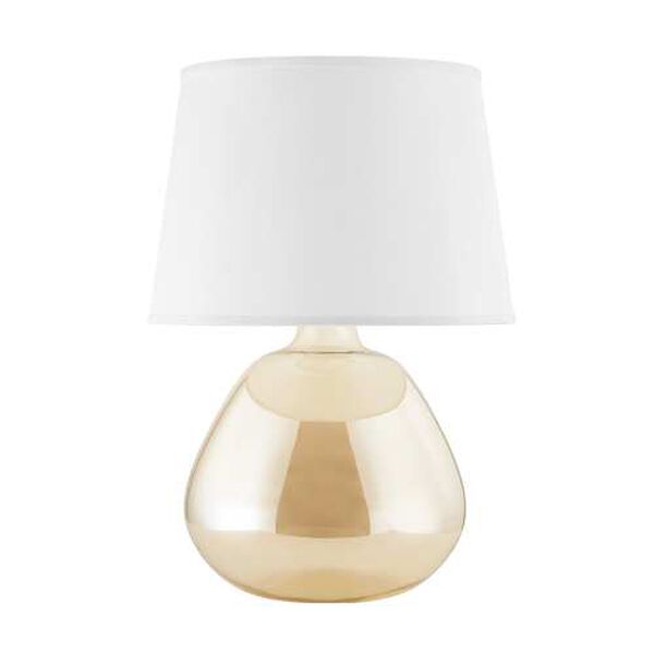 Thea Aged Brass One-Light Table Lamp, image 1