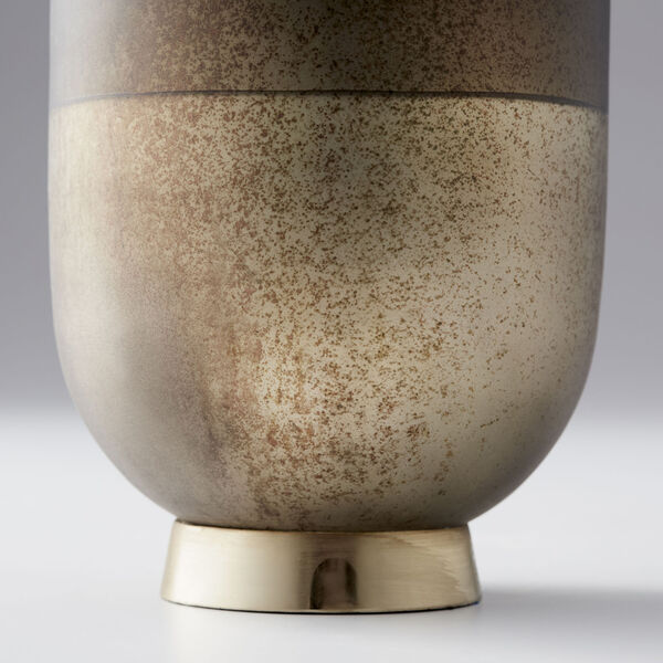Black Onyx and Champagne Small Pemberton Vase, image 5