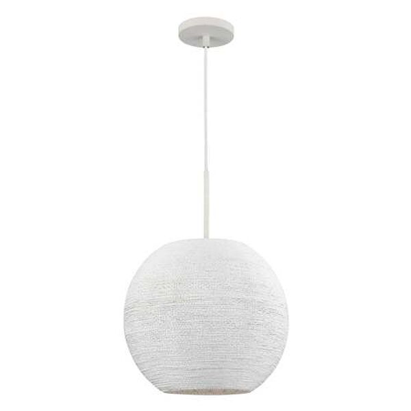 Sophie White Coral 14-Inch One-Light Pendant, image 2