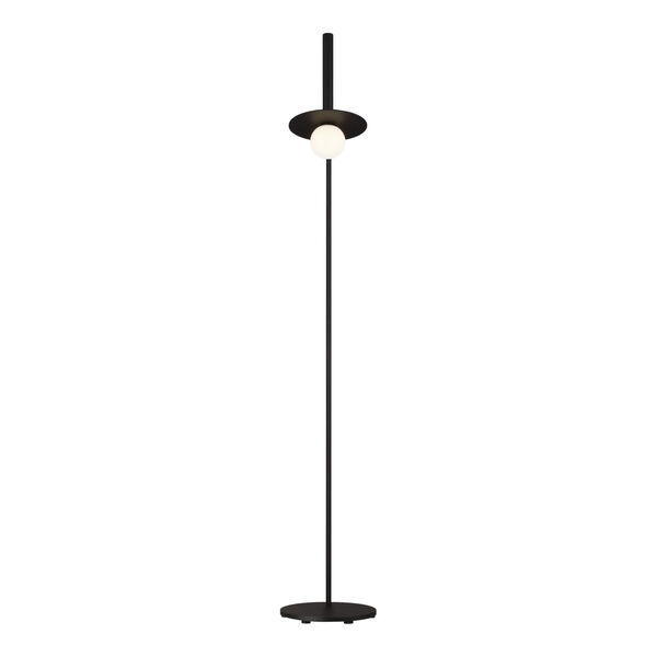 Nodes Midnight Black LED Floor Lamp, image 1