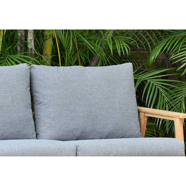 Amazonia Teak Patio Two-Seater Sofa, image 4