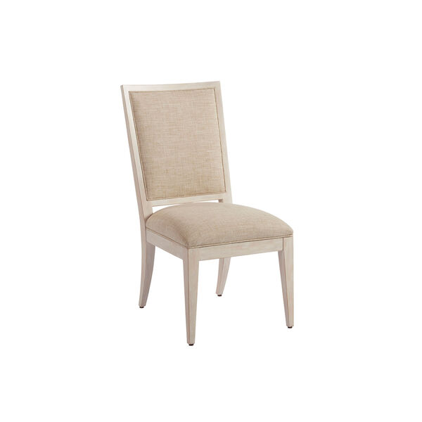 Newport Beige and White Eastbluff Upholstered Side Chair, image 1