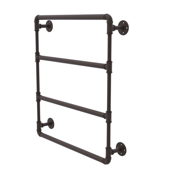 Pipeline Oil Rubbed Bronze 24-Inch Wall Mounted Ladder Towel Bar, image 1