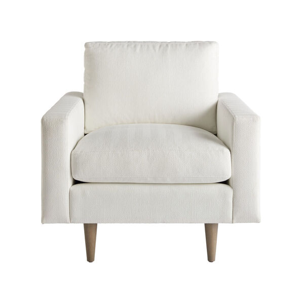 Miranda Kerr Brentwood White Lacquer Arm Chair, image 2